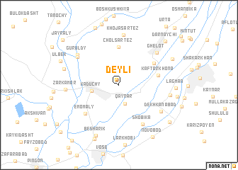 map of (( Deyli ))