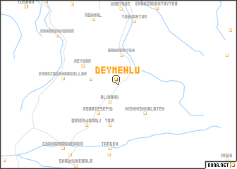 map of Deymehlū