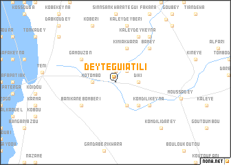 map of Dey Tégui Atili