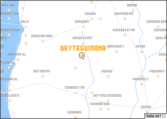 map of Dey Tégui Noma