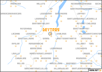 map of Deytras