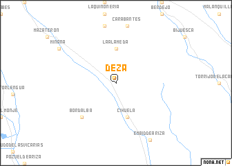 map of Deza