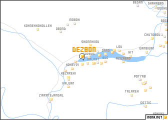 map of Dezbon