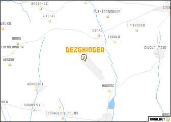map of Dezghingea