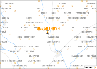 map of Dezsőtanya