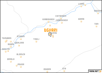 map of Dgvari