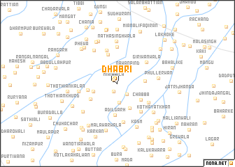 map of Dhabri