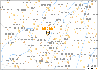 map of Dhadde
