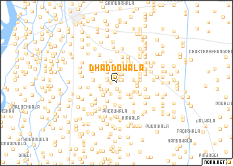 map of Dhaddowāla