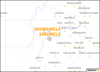 map of Dha Dhacle
