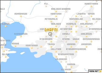 map of Dhafní