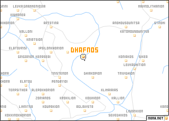 map of Dháfnos