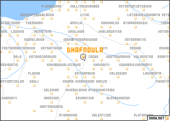 map of Dhafnoúla