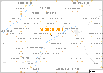 map of Dhahabīyah
