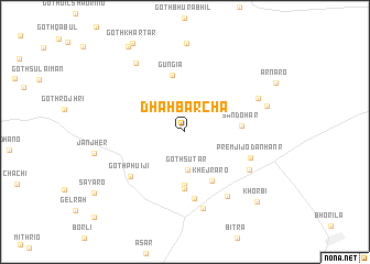 map of Dhahbarcha