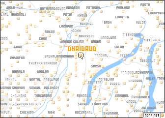 map of Dhai Daud