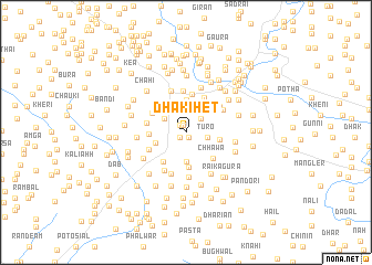 map of Dhaki Het