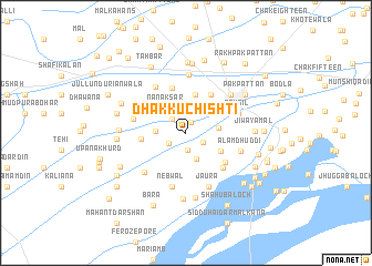 map of Dhakku Chishti