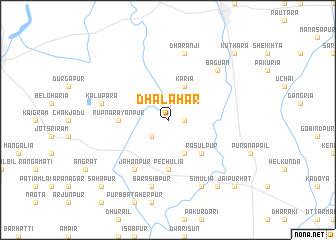 map of Dhalahar