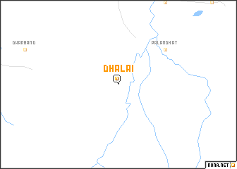 map of Dhalai