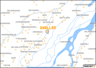 map of Dhallan