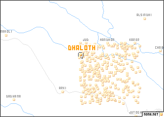 map of Dhaloth