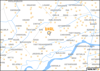 map of Dhal