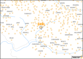map of Dhal