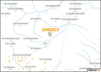 map of Dhamāch