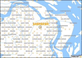 map of Dhāmāran