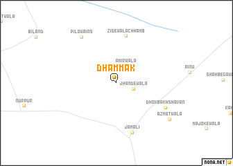 map of Dhammak