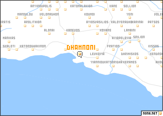 map of Dhamnóni