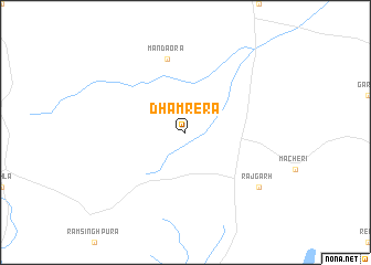 map of Dhamrera