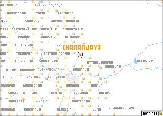 map of Dhananjaya