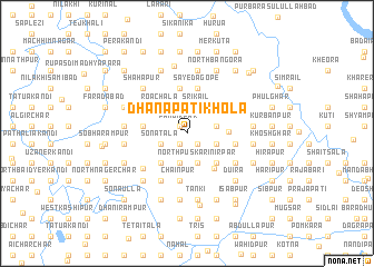 map of Dhanapatikhola