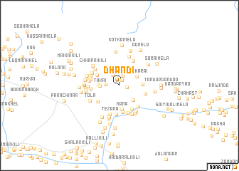 map of Dhandi