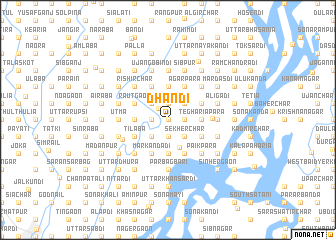 map of Dhandi