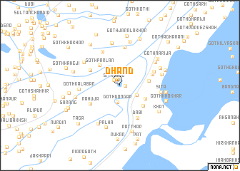 map of Dhand