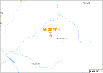 map of Dhanech