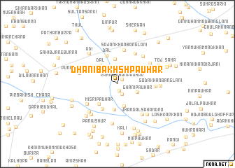 map of Dhani Bakhsh Pauhar