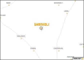 map of Dhankoli
