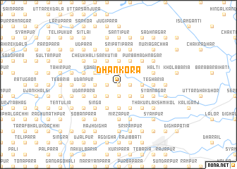 map of Dhankora