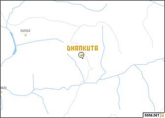 map of Dhankutā