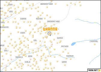 map of Dhanna