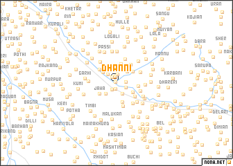 map of Dhanni
