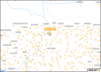 map of Dhanu