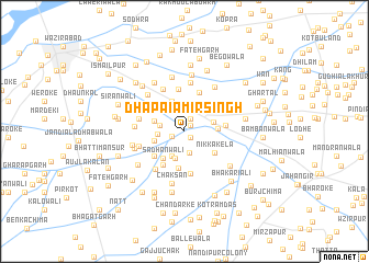 map of Dhapāi Amīr Singh