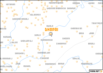 map of Dhapai