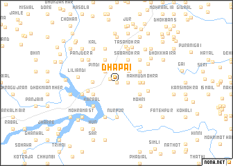 map of Dhapai