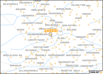 map of Dhapai